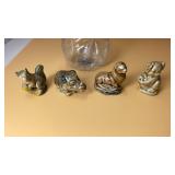 Wade Whimsies porcelain animal figurines