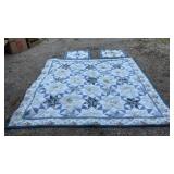 88 x 84 inch Quilt with Shams