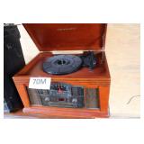 CROSLEY AM FM RADIO, TURNTABLE, DOUBLE
