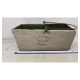 Arnold Grain Company wooden box