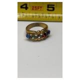 Gold Plated Mothers Day Ring