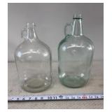 Clear Glass Jugs