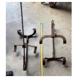 Antique Steel Ladder Jacks