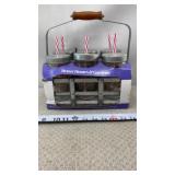 Better Homes & Gardens 7-Piece Mason Jar Caddy