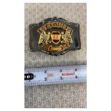 Honda belt buckle features a 'Double Eagle'