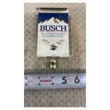 Vintage Clear Lucite Acrylic Busch Beer Tap