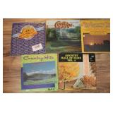 5 ASSORTED COUNTRY RECORDS
