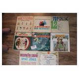 8 ASSORTED ALBUMS
