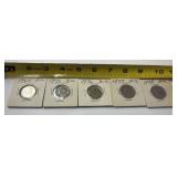 5-Jefferson Nickels Brilliant Uncirculated (BU)
