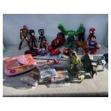 Mixed Toy Lot -Marvel and DC superheroes like