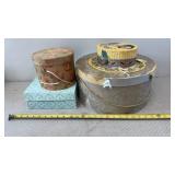 Vtg Hat Boxes and more-empty
