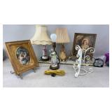 Victorian-style porcelain people figural table