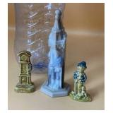 Wade Porcelain Figurines, vtg porcelain miniature