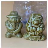 Wade Whimsies porcelain figurines from the Bear