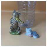 Wade Whimsies porcelain figurines from the