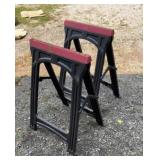 Plastic Saw Horses