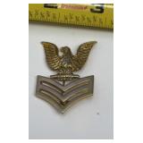 U.S. Navy E-6 Petty Officer First Class cap or