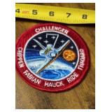 NASA Challenger Mission Space 2. STS-7. PATCH