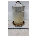 K-line Galvanized Metal Chicken Waterer