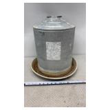 Galvanized Chicken Waterer