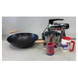 Sunbeam Stand Mixer, Wok and more
