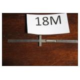 VINTAGE STEEL 6" DEPTH GAUGE MACHINIST