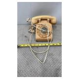 Vintage STROMBERG-CARLSON rotary phone  ~ tan