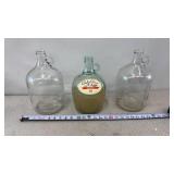 Clear Glass Jugs