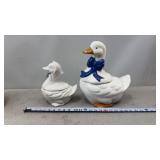 1980s ceramic Mother Goose Cookie Jars