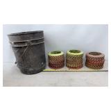 Lustran corn planter seed plates5 gallon bucket