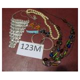 ASSORTED EARRINGS, ETC