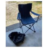 Folding Chair, Duffel on Wheels