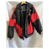 1990s Logo 7 Chicago Bulls NBA color-blocked