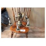 BRASSTONE CHANDELIER, NEEDS HARD WIRED