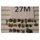 20 EUROPEAN LG HOLE BEADS