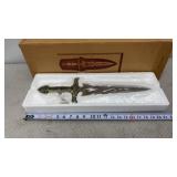 Decorative Fantasy Dragon Motif Dagger NIB