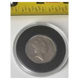 1997 Queen Elizabeth II D.G.REG.F.D. I997 RARE 50
