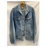 1980s Sierra Ridge denim trucker jacket