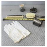 Mid Century Silver Plated Brush and Comb set,