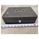 Steel Cash Box with keys