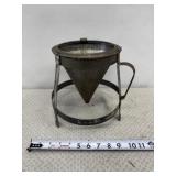 Primitive Cone Strainer, Berry Muddler, Sieve