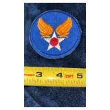 WW-2 US Army Air Force-Gold Winged- Cut
