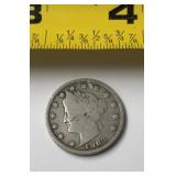 1883 Liberty Head 'V' Nickel, specifically the
