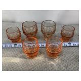 Luminarc Rosaline shot or liqueur glasses