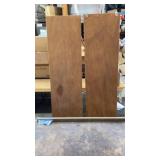 24 x 80 2 pc Sliding Closet Doors & wood framed