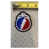Grateful Dead 'Steal Your Face' patch.