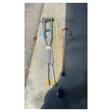 Crutches, Cane