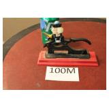 VINTAGE CAST IRO NUTCRACKER W/PAINTED