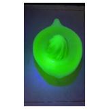 Uranium Glass Jadeite reamer/juicer