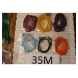 6 VOILE & CORD NECKLACES